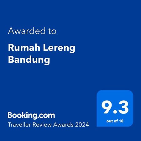 Rumah Lereng Bandung Hotel Exterior photo